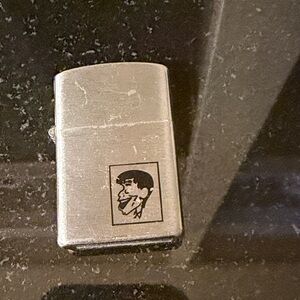 Jerry Lewis Stainless Cigarette Lighter Gift to Stage Musicians